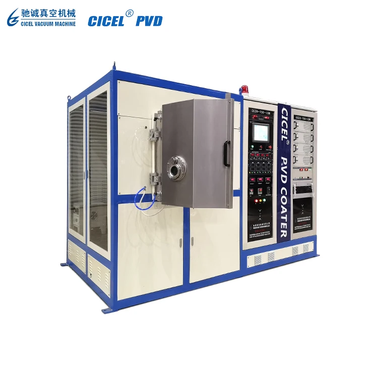CICEL Stainless Steel Mini PVD Gold Vacuum Chrome Coating Machine