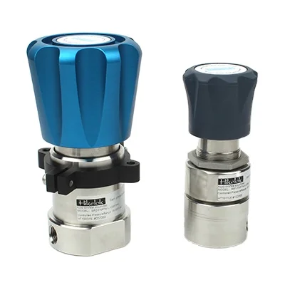 Swagelok type liquid gas fuel high  low dual Stage inlet pressure 3000psig 1/2 FNPT back pressure reducing regulator valve