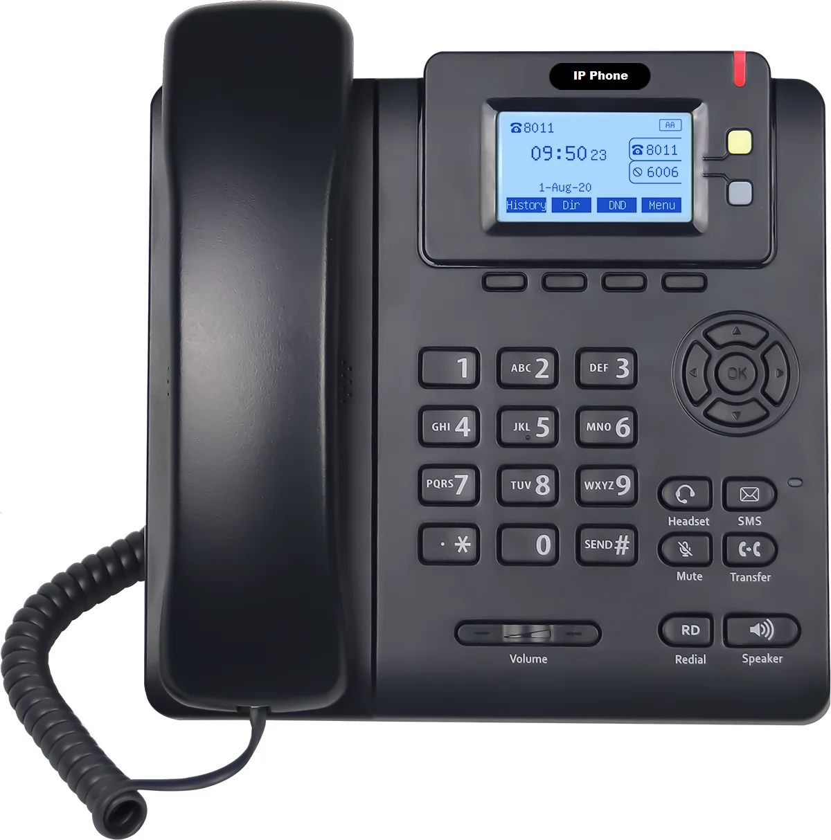 IP Phone with 2 SIP Lines SOHO VOIP SIP Phone T780PK support POE and DSS Panel for expansion