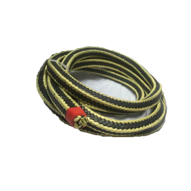 Manufacturer custom aramid Angle braided ptfe gland seal packing