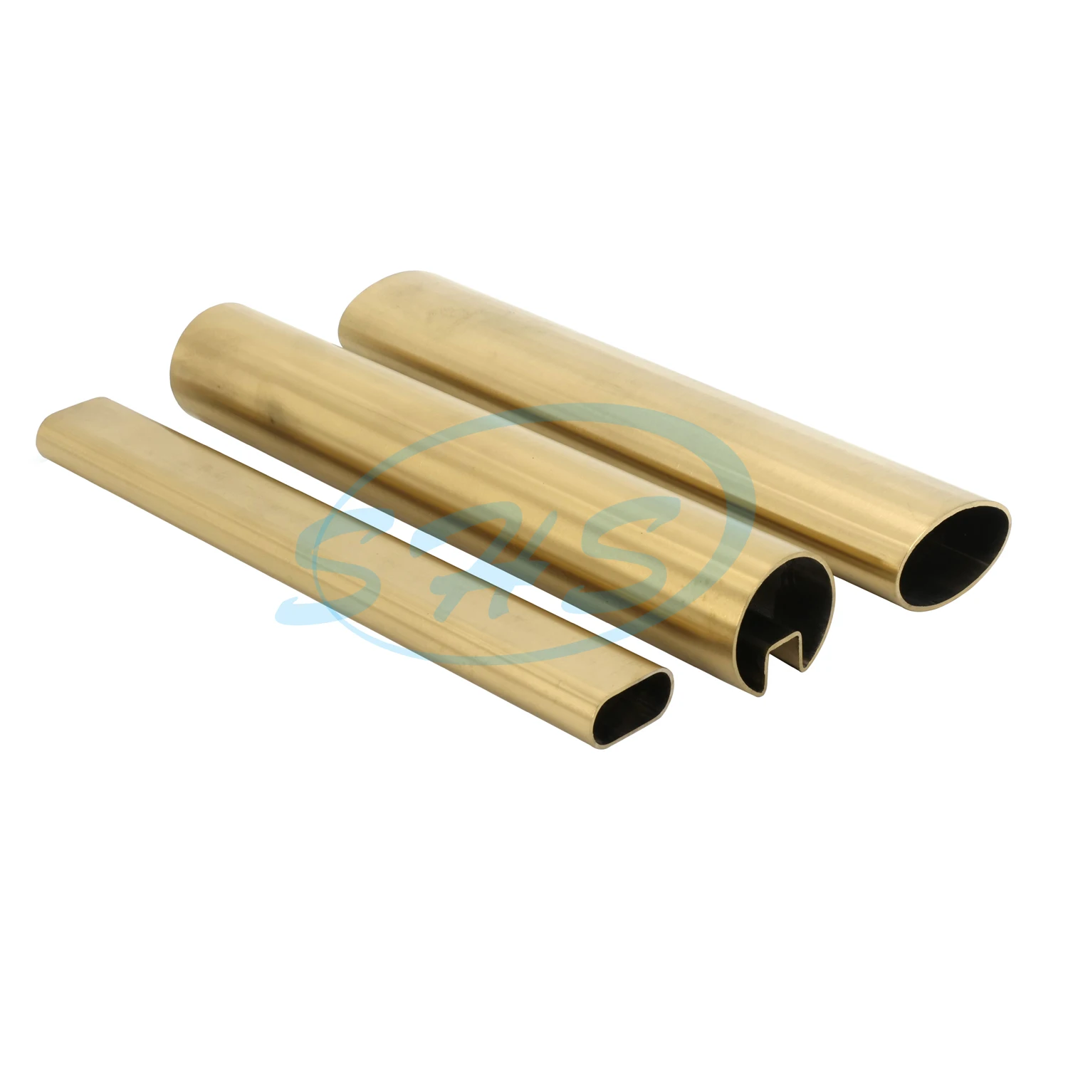 Factory price welded inox oval pipe ASTM A554 Grade 304 elliptical stainless steel tube for greenhouse building construction