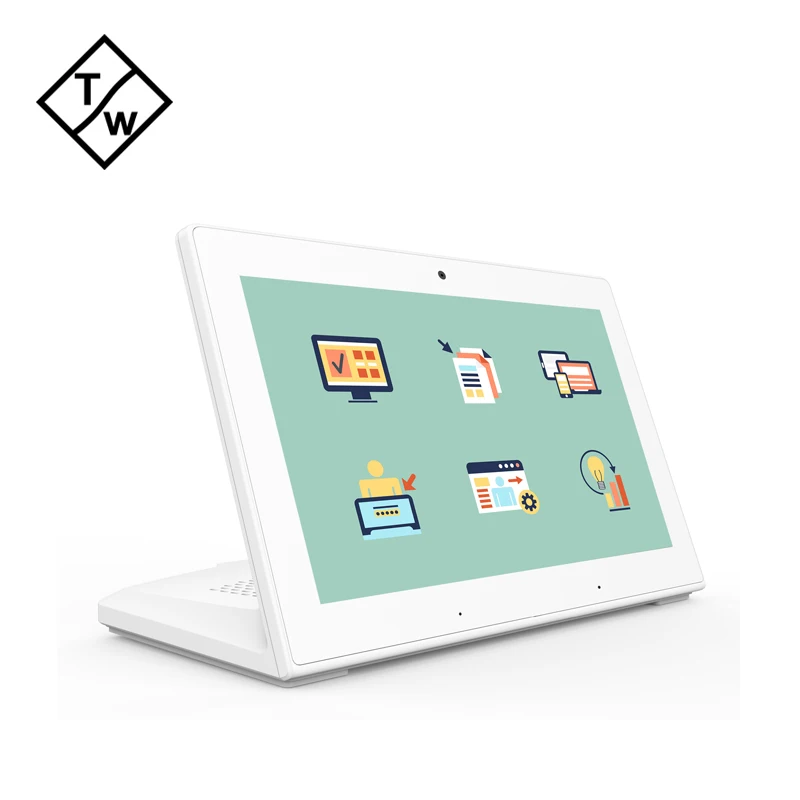 Kid Tablet PC 8 inch L Shape Android 6.0 with RJ45 Port POE OEM All-In-One PC