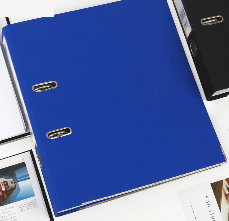 
School supplies ring binder clips Eco-friendly pp 2 inch a4 lever arch file folder 