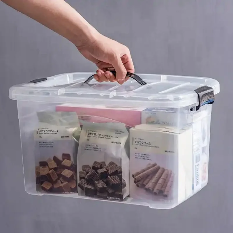 Plastic Storage Organiser Transparent Extra Large Clothes Storage Boxes Wholesale Quilt Toys Clothes Storage Boxes