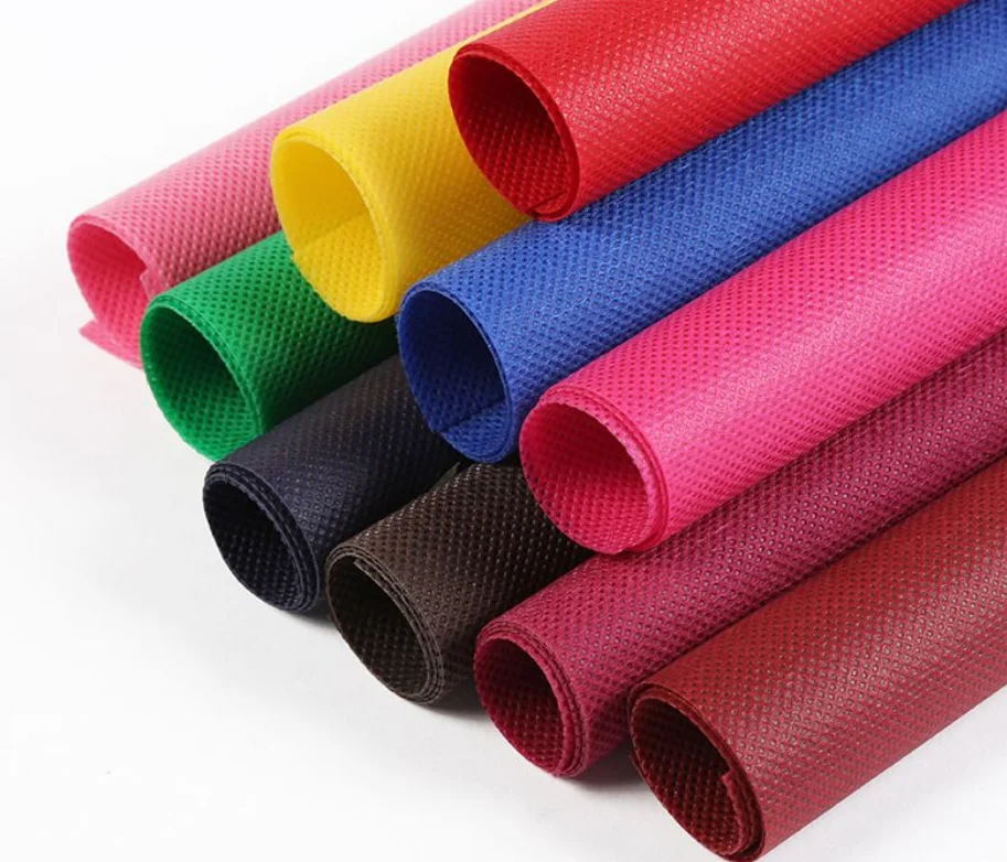 Customized size Environmentally PP Spunbond Nonwoven 100%Polypropylene Nonwoven Cloth Multiple Color Non Woven Fabric