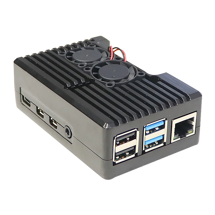  Алюминиевый пластиковый raspberry 3 4 Модель B охлаждающий pi