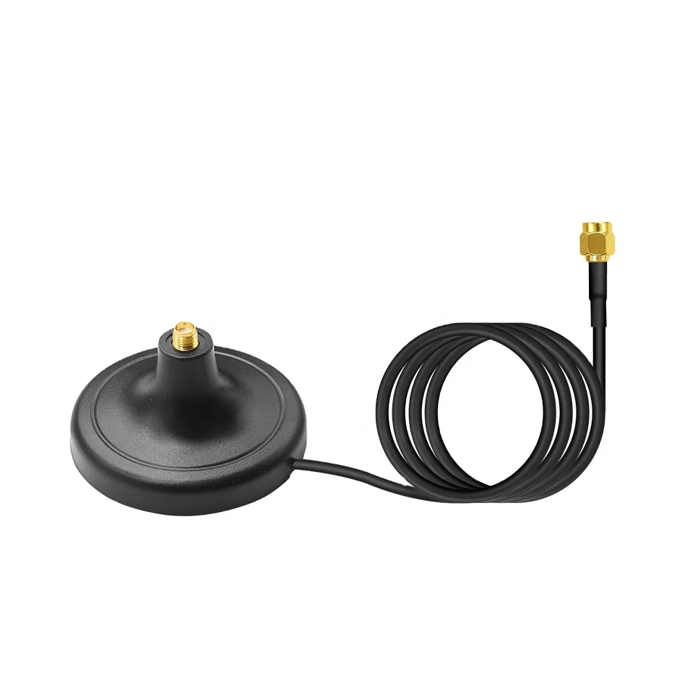Magnet Antenna Basement SMA Connector Basement Male Head Rg174 Cable Strong Magnetic For Sucker Antenna