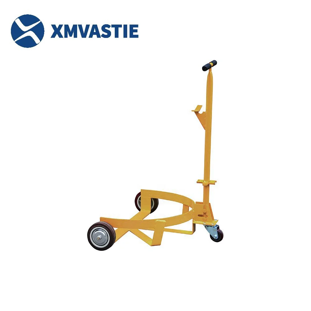 Competitive factory Price Forklift Stuck Manual Hand Oil Drum Pallet Truck Lifter New Construction Equipment Price