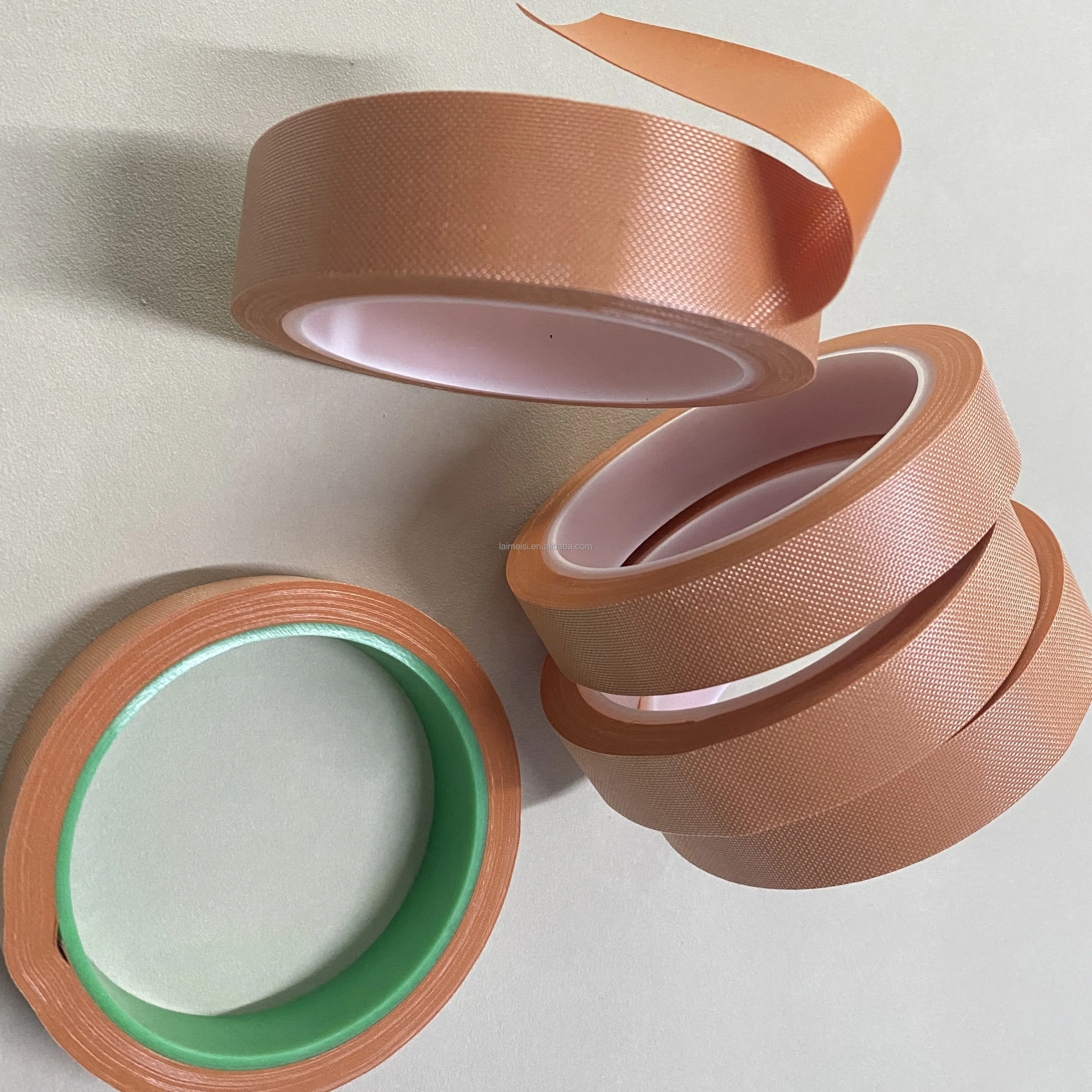 New material High Temperature Resistant Heat Resistance Silicone Coated Fiberglass Fabric Silicone Adhesive Tape