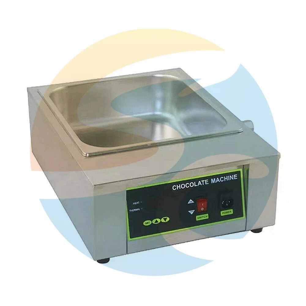 1 Tank Thermostat Chocolate Warmer Machine Electric Chocolate Melting Pot Stainless Steel Chocolate Melter