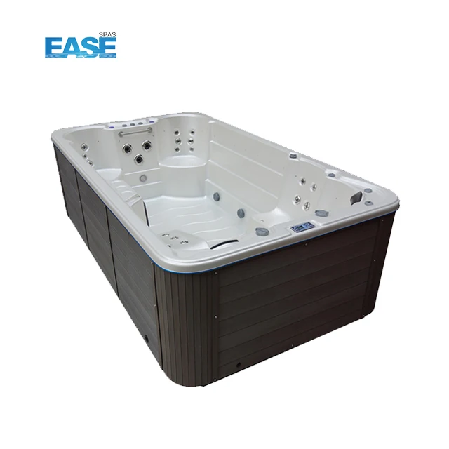 SW-40A High Quality Endless Swim Spa Pool Outdoor Balboa USA Seat Acrylic Cross Training Graphic Pump Technical Parts Design