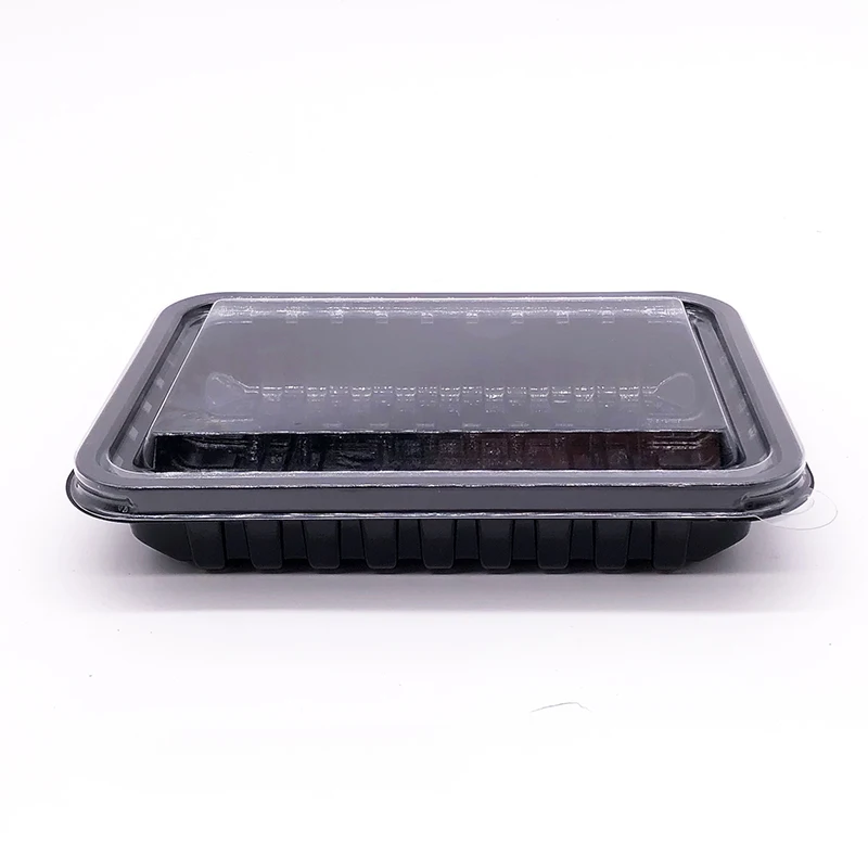 Wholesale transparent disposable plastic sushi display packing tray food container Sushi container Sushi tray made In China