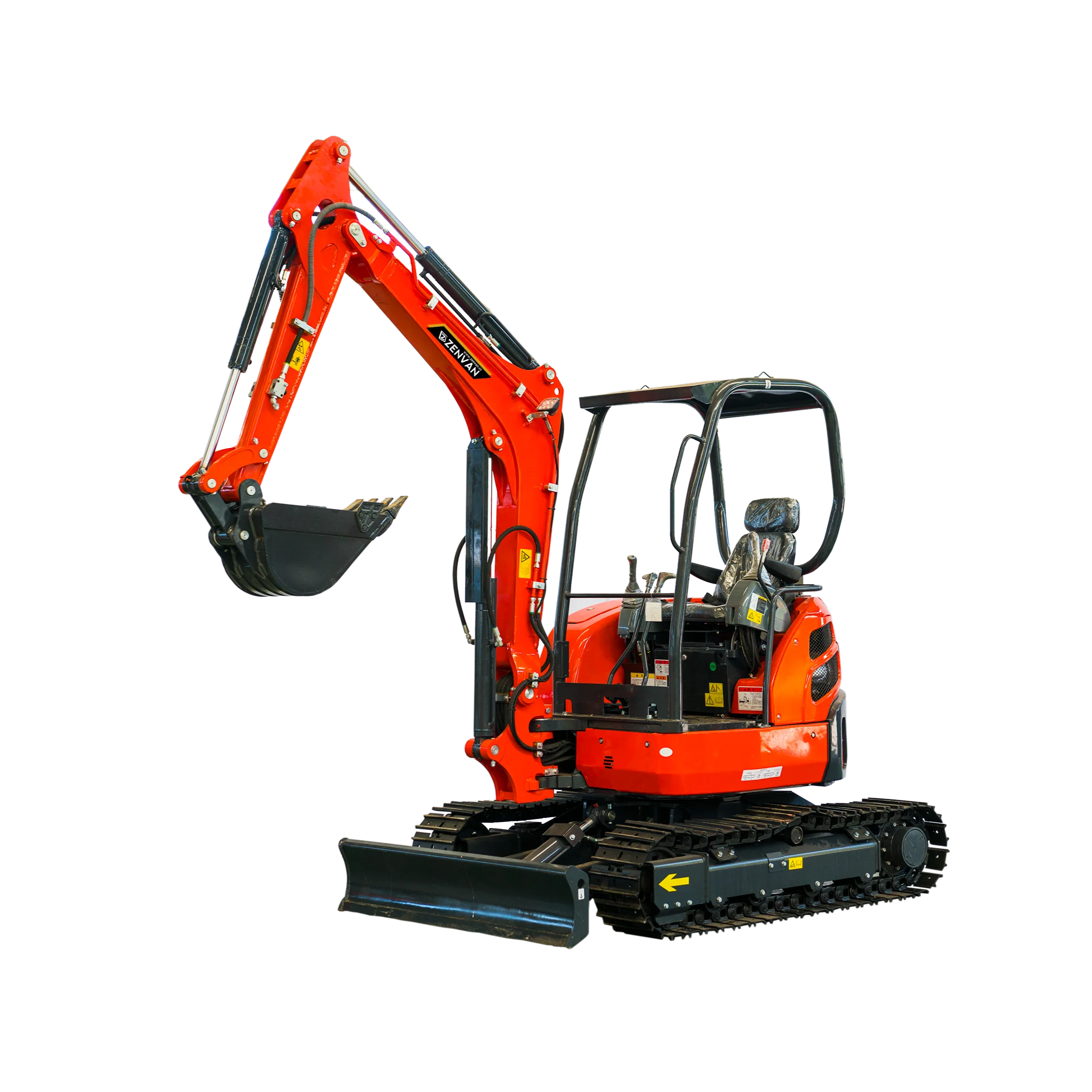 Famous imported engine brand Kubota 20HP mini crawler hydraulic chinese Excavator with canopy or cabin