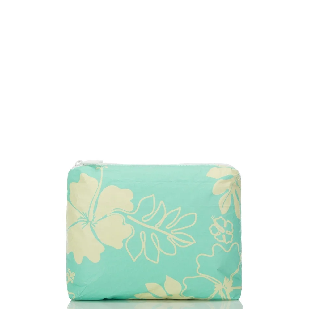 Ultralight Kraft Dupont Paper Tyvek Zip Pouch Simple Makeup Cosmetic Clutch Wallet Bag Soft Tyvek Paper Zipper Pouch