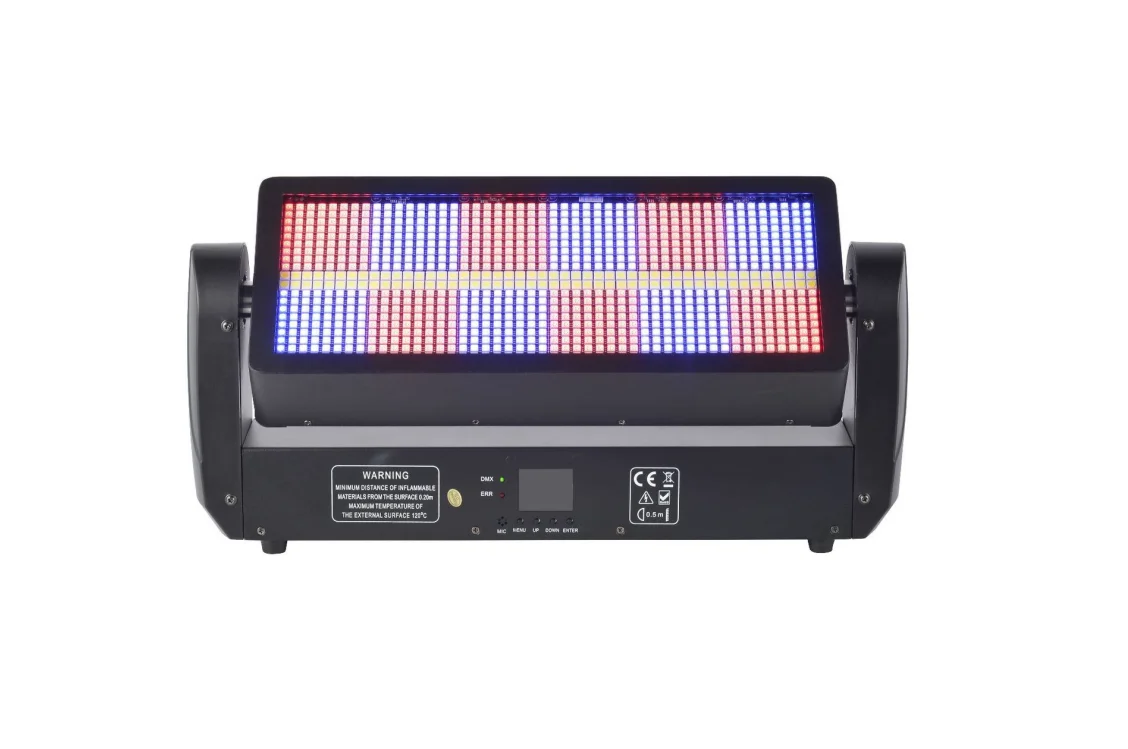 400W RGBW Moving Head LED Strobe Light DMX512 Flash Shake for Bar Party Hotel DJ KTV Aluminum Lamp Body