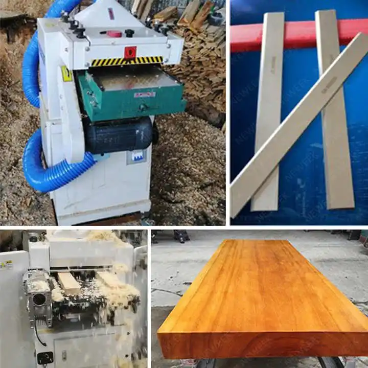 High Speed Woodworking Automatic Double Side Wood Planer Small Double Press Planer multipurpose multifunctional wood planer
