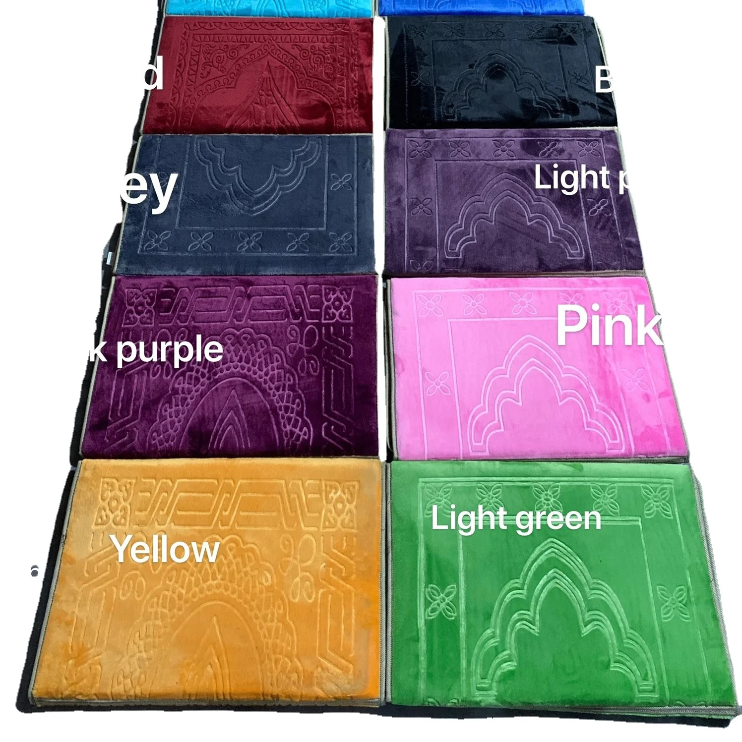 Muslim prayer mats Hallway rug carpets sajadah prayer mat with backrest