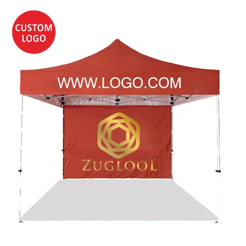 Logo Printed Factory 600D Oxford Fabric 10x10 Custom Marquee Tent For Big Events