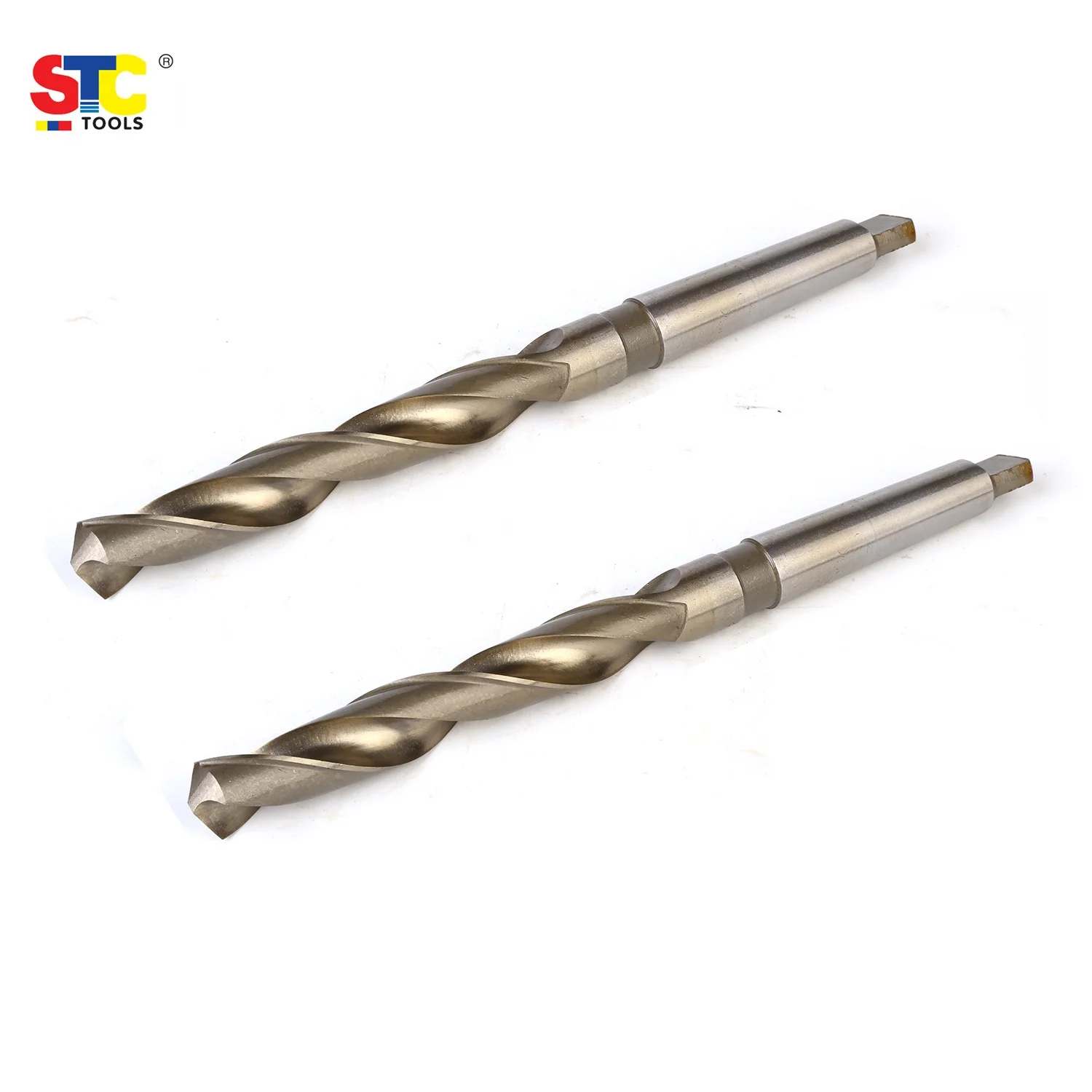 HSS high speed steel Cobalt Cone Shank Bits Black Oxide Finish Din345  Hole Cutter Power Tool Morse taper shank twist drill bit