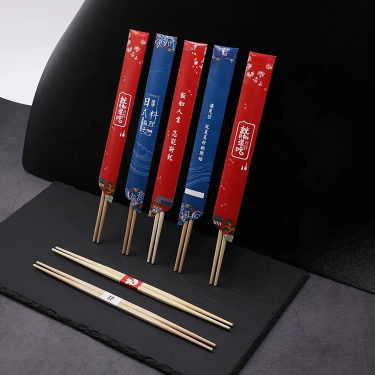 Hot Product Eco-Friendly Decorative Disposable Bamboo Tensorge Chopsticks