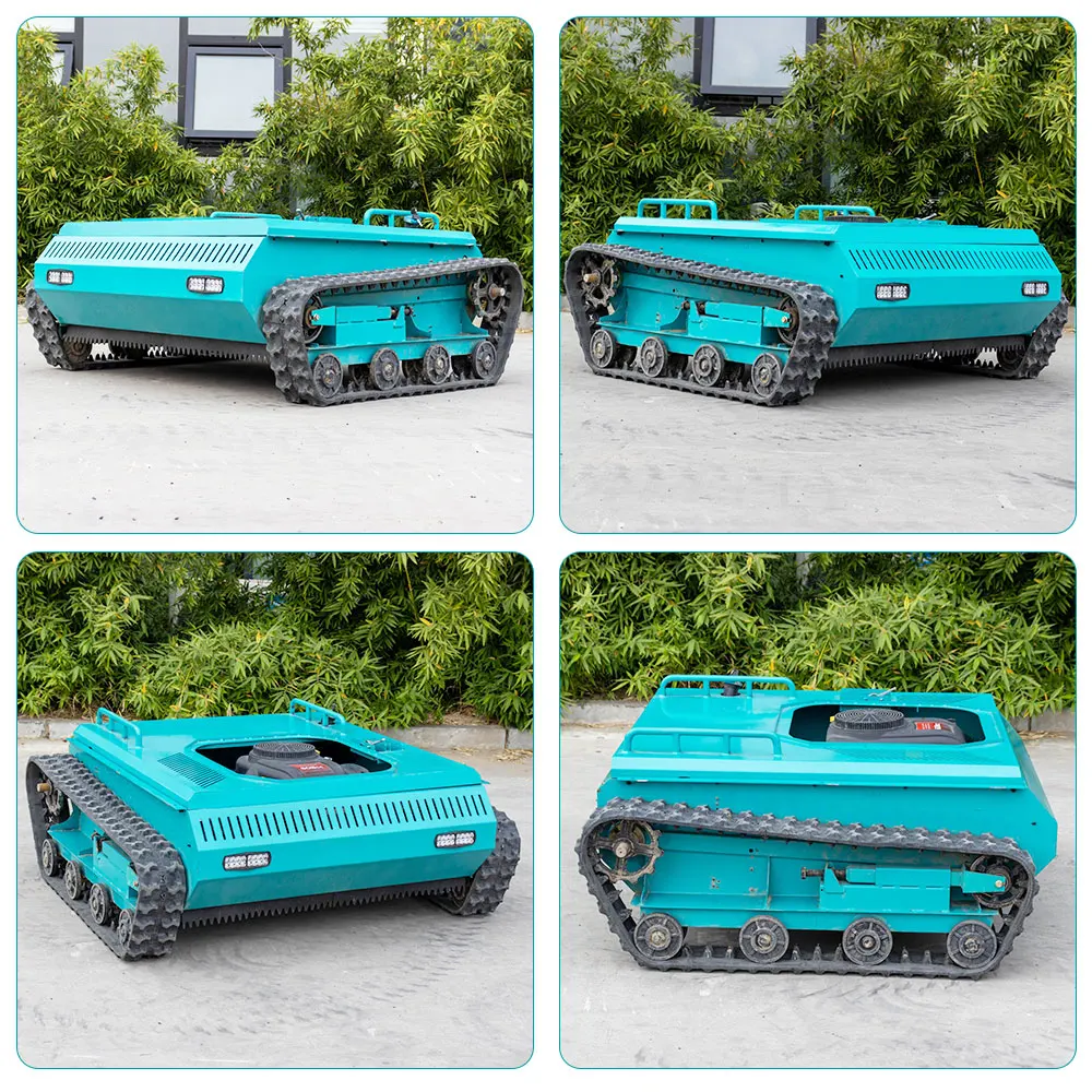 22HP Mini Lawn Mower Cheap Price Cordless Crawler Remote Control Portable Mower