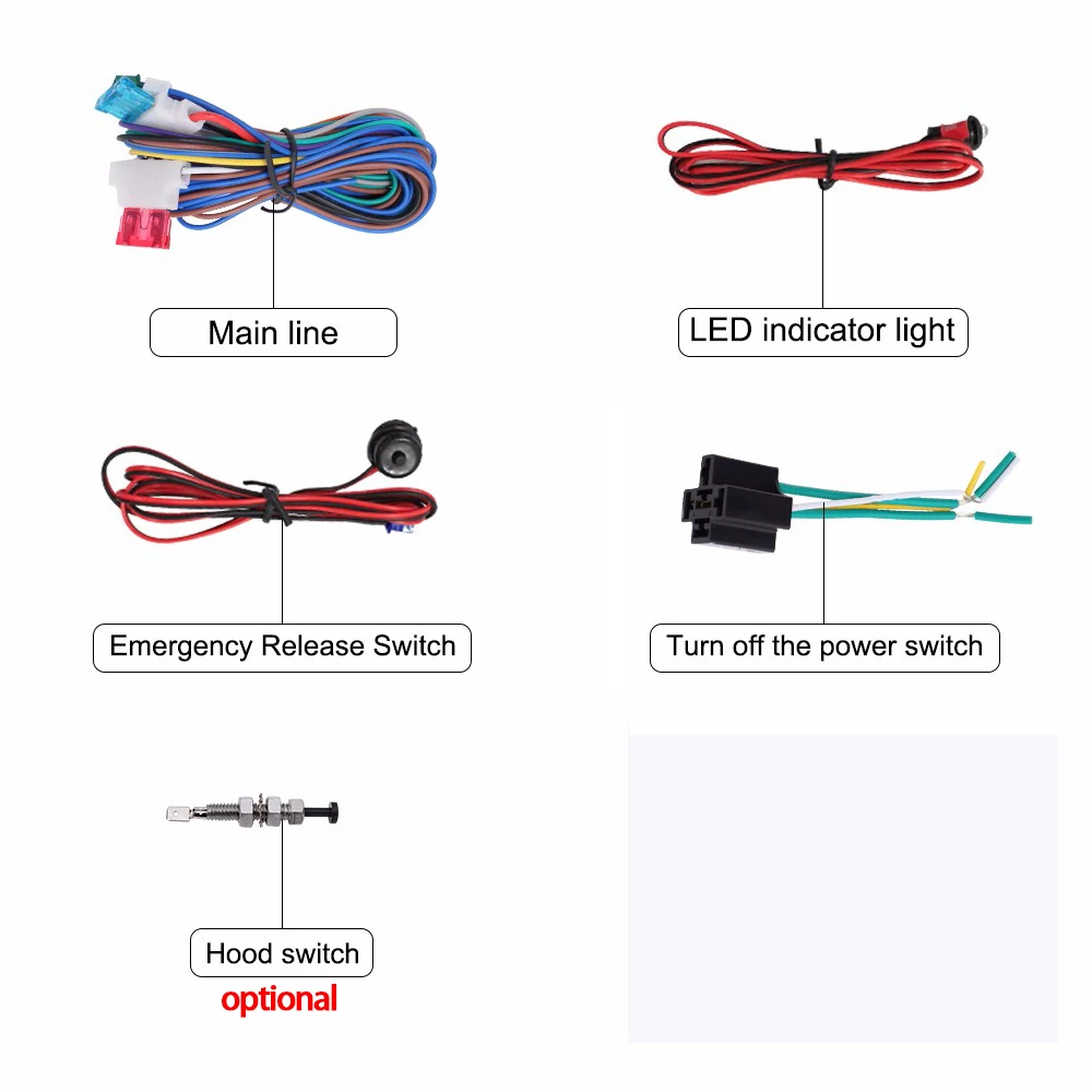 Exclusive For Indonesian market victor car alarm system  with trunk release function universal all cars