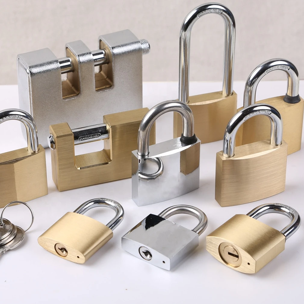 All kind of padlocks support ODM&OEM sample free safety china locks cheapest brass padlock