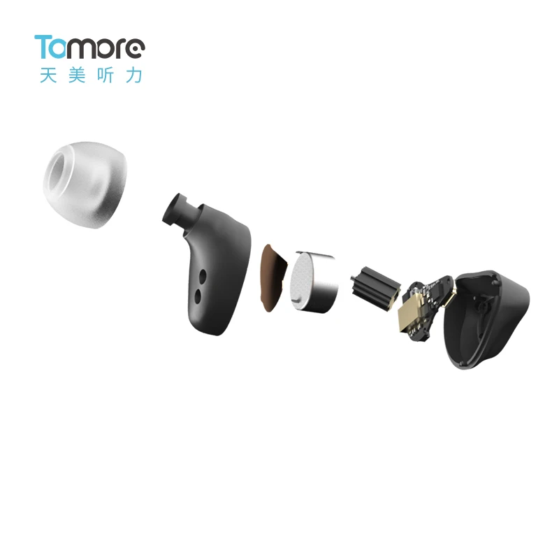 Tomore China Factory Price Mini Hearing Aid Wholesale Ear Care Daily Living Sound Amplifier Wireless Rechargeable Hearing Aids