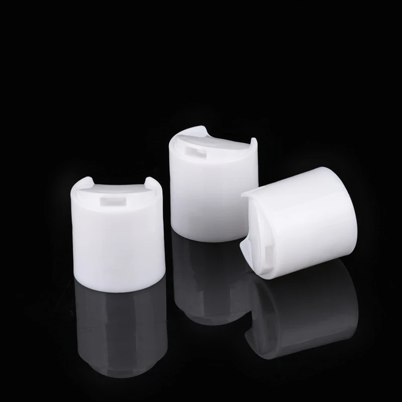 Factory price 24/410 disc top cap white cosmetics plastic bottle cap