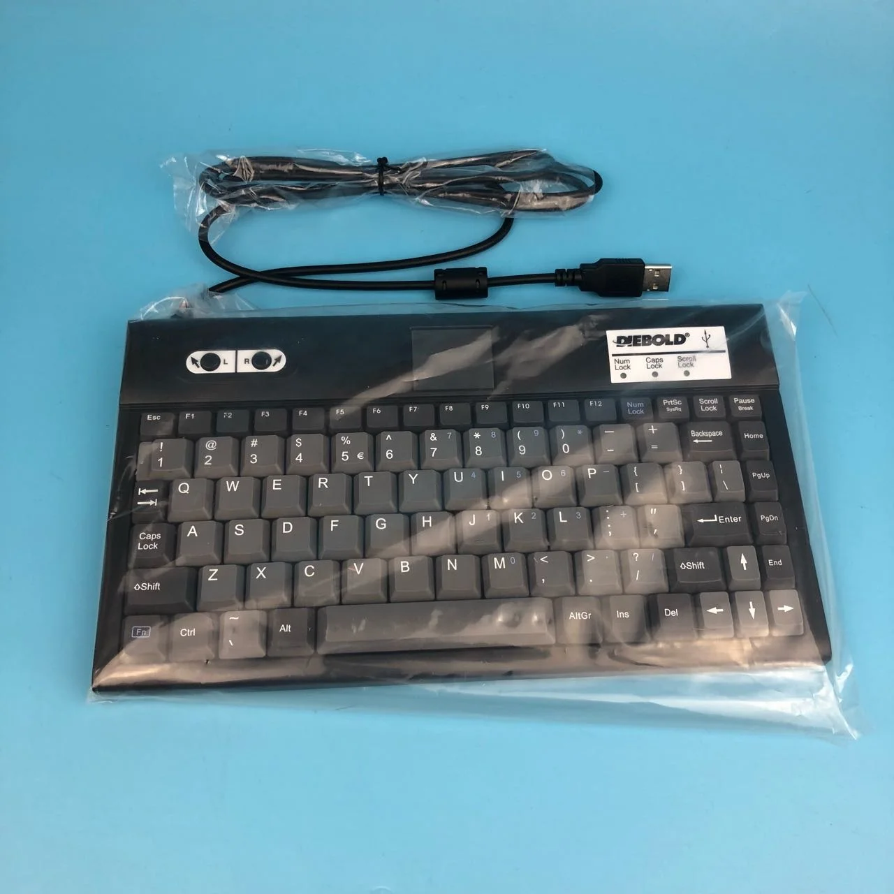 Diebold EPP Keyboard USB Maintenance Keyboard 49-221669-000A 49221669000A
