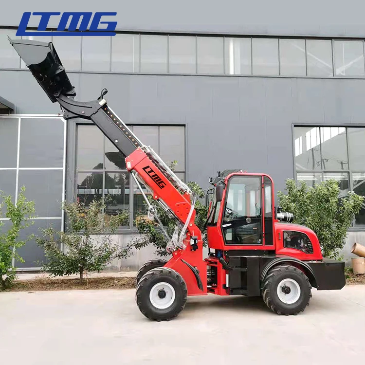 LTMG LT915T hot sale 1.5 ton telehandler boom cost telescopic wheel loader telehandler price mini 1.2t telescopic loader
