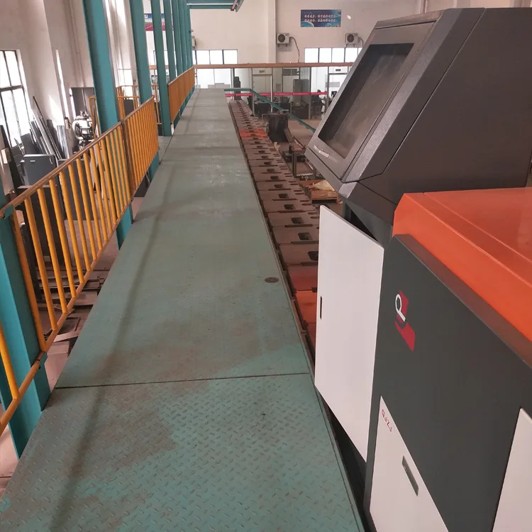 Flaskless Molding Line / Cast Iron Sand Casting Machine Green Sand Foundry Equipment