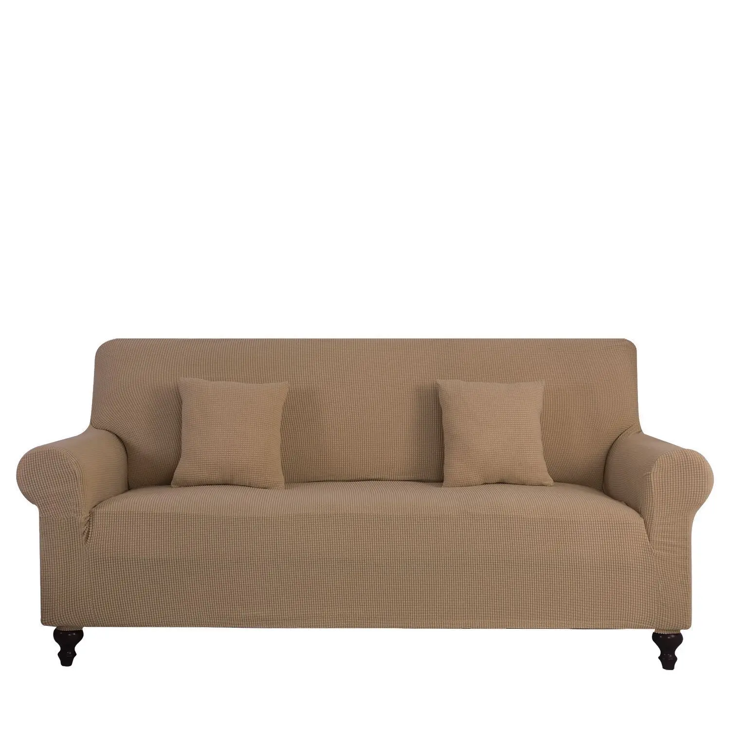 Разноцветные противоскользящие Чехлы, одноцветные эластичные тканевые Защитные чехлы для дивана