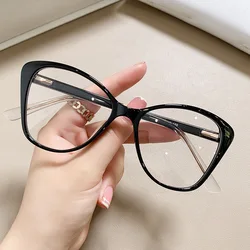 2022 New Europe And America Fashion Women TR90 Cat Eye Optical Frames Glasses Eyewear For Ladies