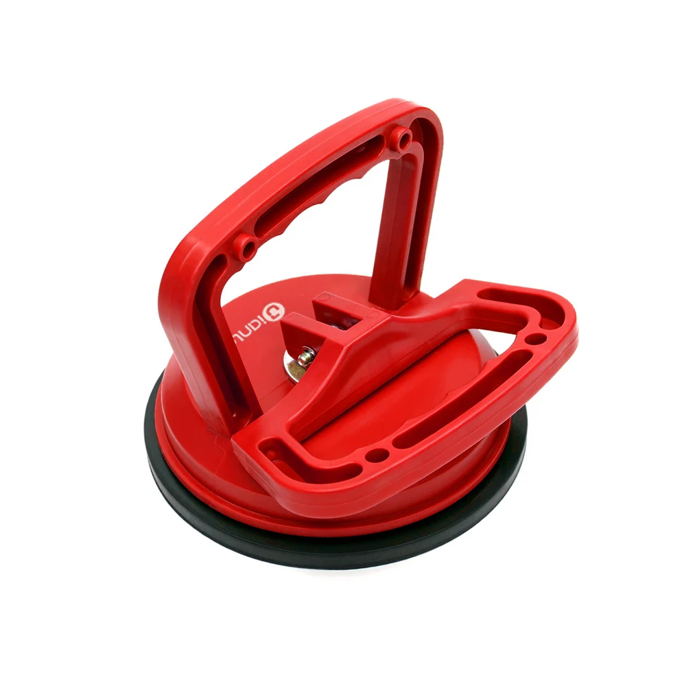 Factory Direct Sale Movable Glass Holder Suction Cups Single Claws Rubber Plate Manual Vacuum ABS Plastic Glass Sucker