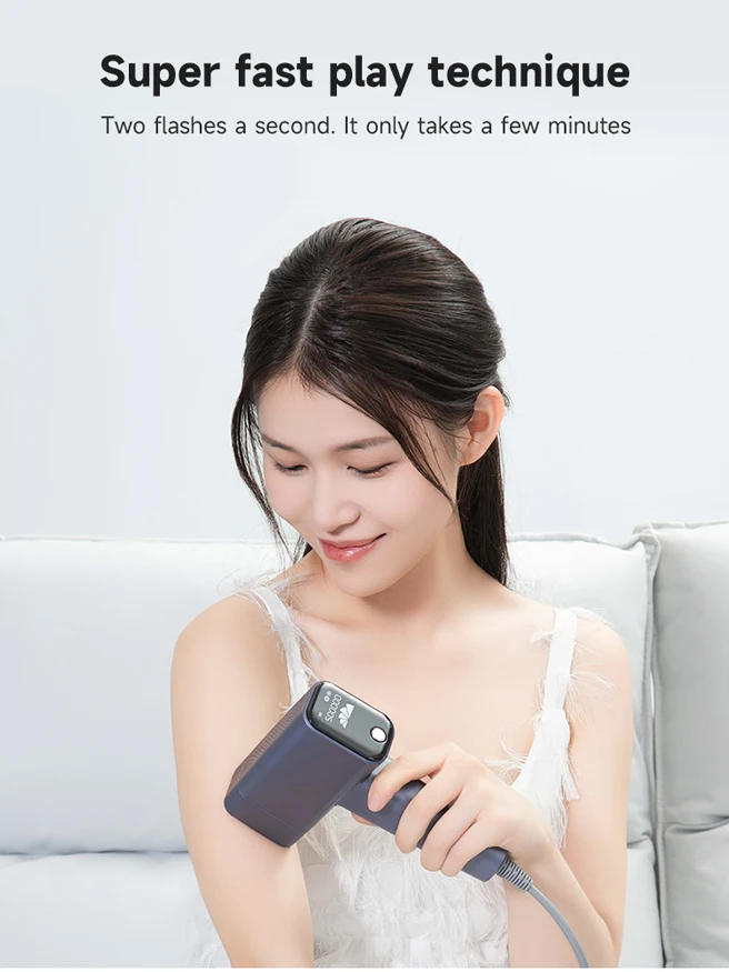 Mlay T16 IPL Machine Replaceable Ice Cold Lamps for Effective Hair Removal with Skin Rejuvenation