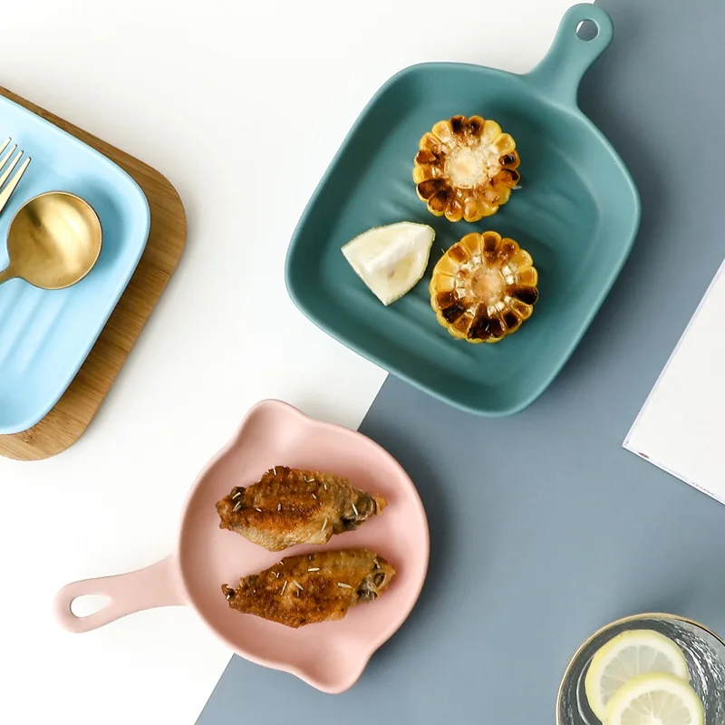 Wholesale Restaurant Dinnerware Set 14 Inch  Catering Plates Dinner Set With Gold Round Fish Ceramic Dinner Plates