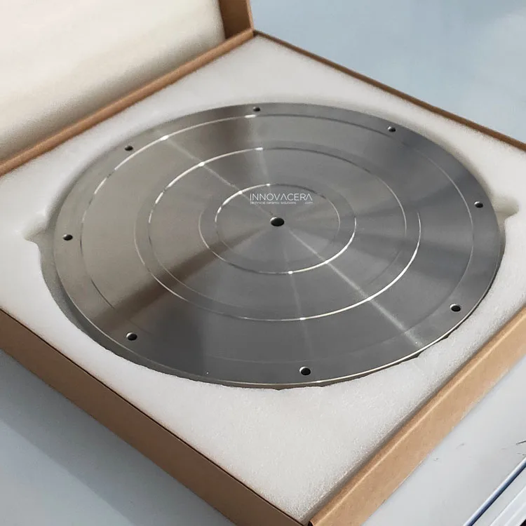 Blue-grey Vacuum Chuck Table Alumina Porous Ceramic for Sapphire wafer