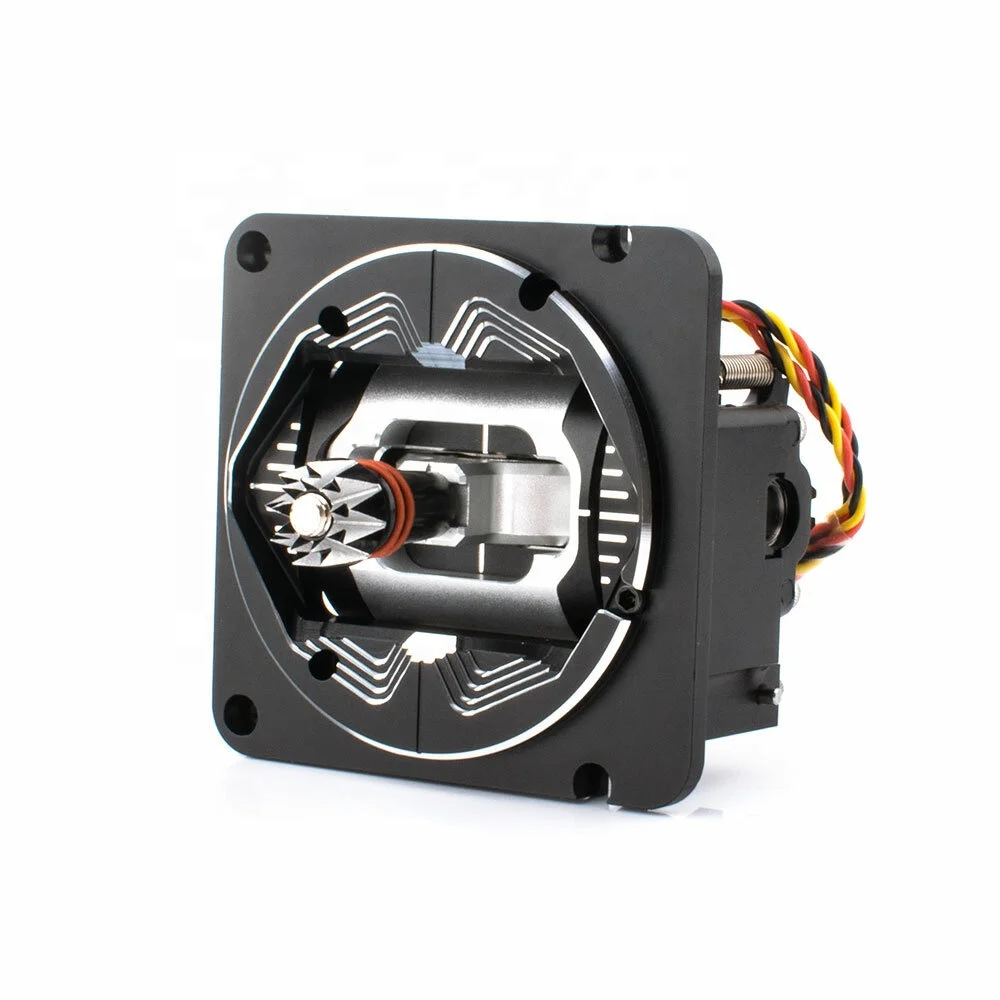 Full CNC Metal Hall Sensor Gimbal Quad Ball Bearings Travel Adjustment AG01 for TX16S Series Radios Transmitter