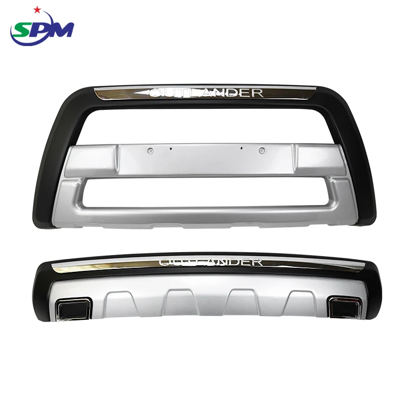 SPM Front and Rear bumper guard protector  for Mitsubishi OUTLANDER 2013-2015