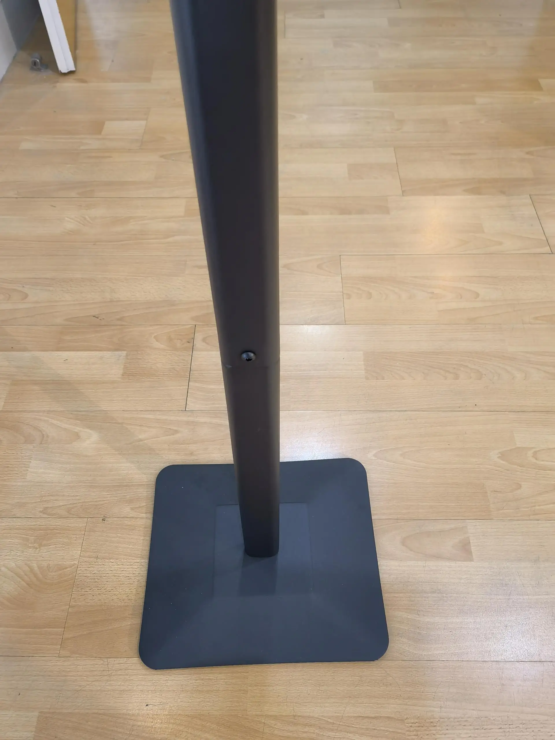 poster display steel floor standing Lobby menu board stand guide sign holders