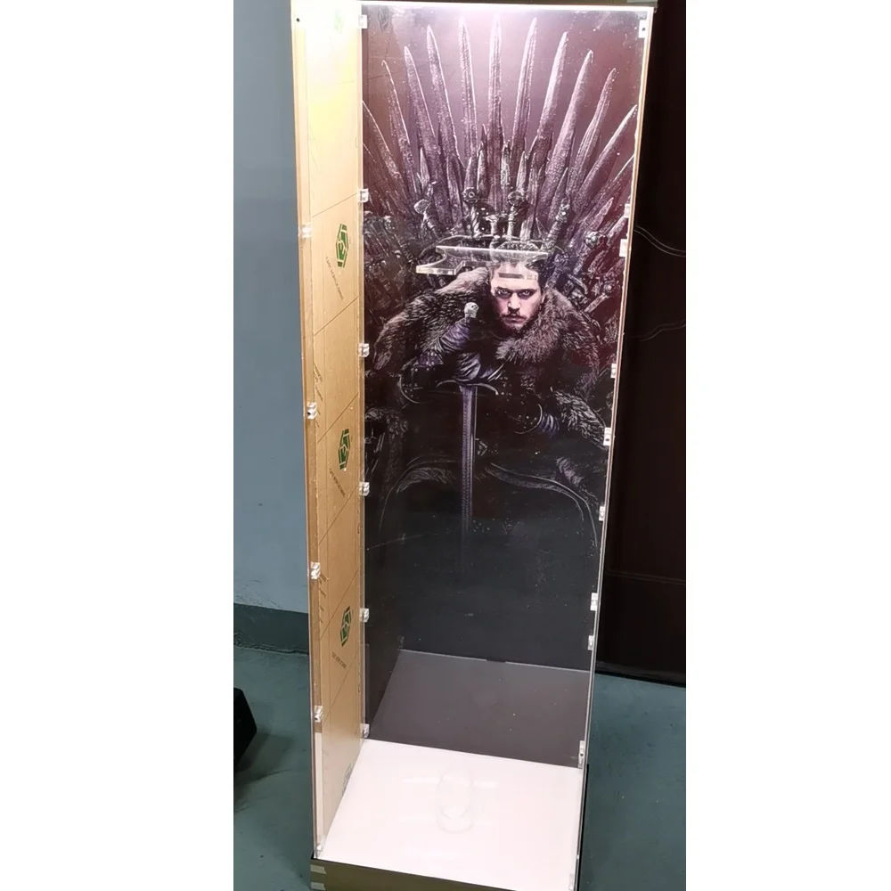 Acrylic led lighting  display case for Long-claw Sword of Jon-Snow Game Of Thrones