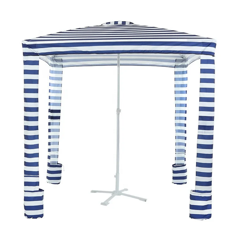 Beach Cabana,Pop up Sun Shade Shelter Beach Tent Canopy Gazebo with UV Protection