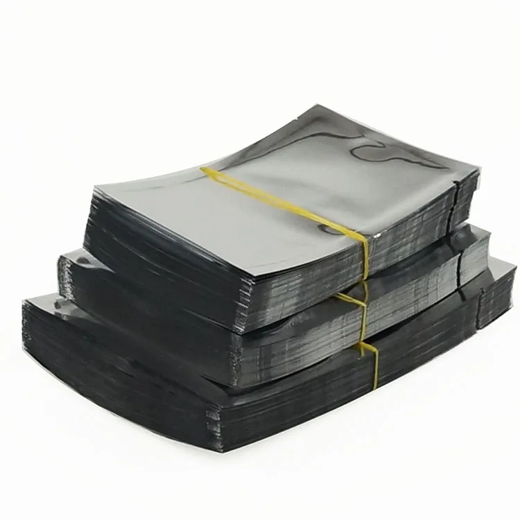 Wholesale Customized Three Side Seal Foil Print PET BOPP AL Mylar Bags with Zipper Top for Food Packaging