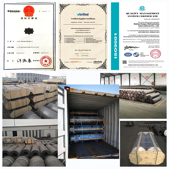 Top Quality Graphite Electrode with Nipple Arc Furnace Carbon Electrode