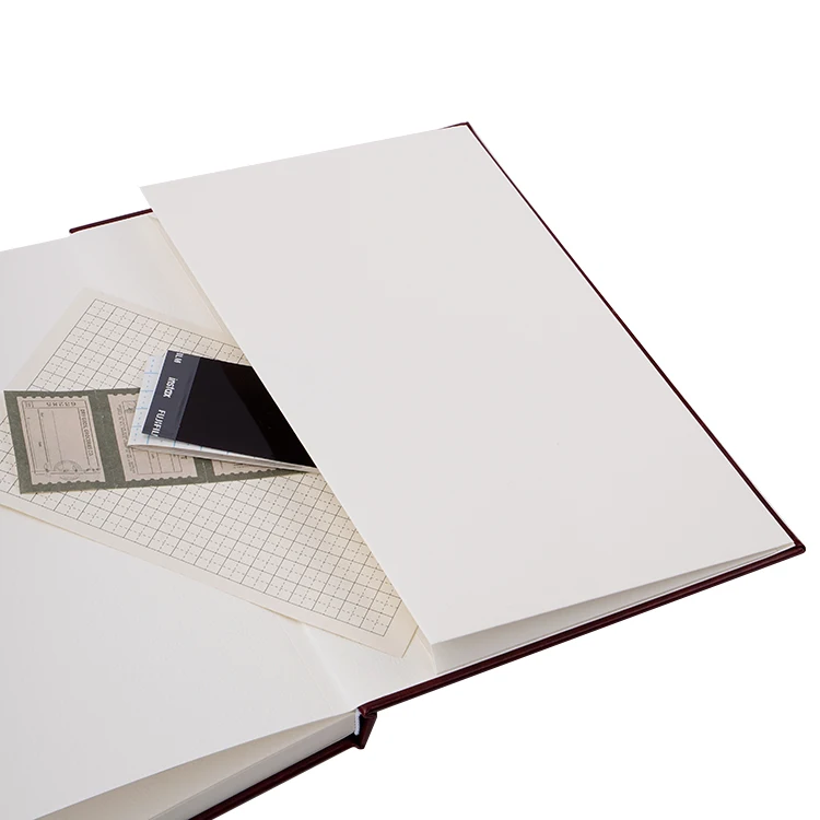 Custom Printing Hardcover A4 PU Leather 300 Grams 100% Cotton Baohong Watercolor Paper Note Book