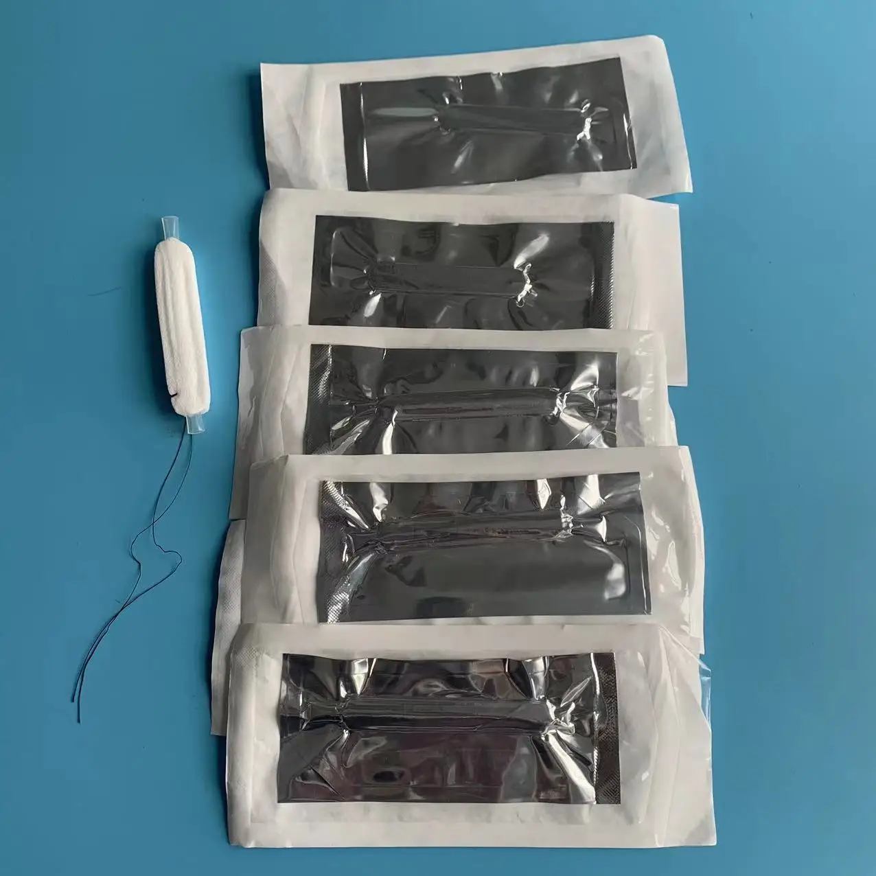 Hospital specific disposable bleeding stopper medical hemostatic nasal dressings sponge PVA nasal dressing