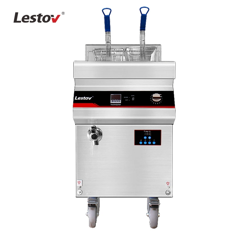 10KW Industrial Fried Chicken Potato Electric Deep Fryer  For Restaurant Commercial Kitchen