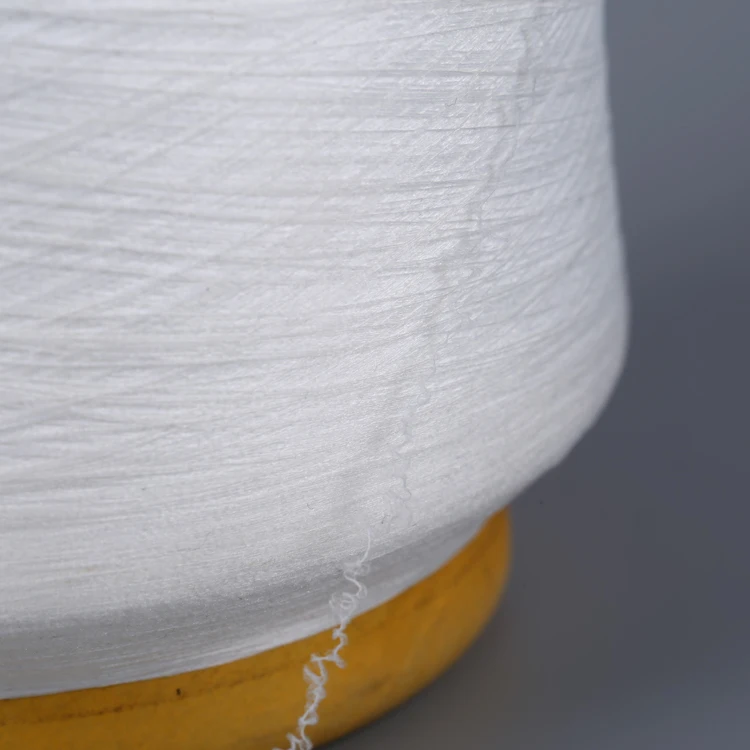 Grade AA  Hot Selling 100% Nylon Raw white Dty Yarn 78d/24f for seamless