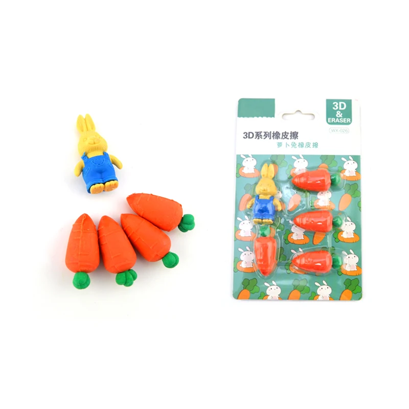 2023 Fashion Creative Food Cake Ice Cream Hamburger Shaped disassembled and assembled mini 3D Eraser for Children birthday Gift